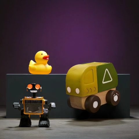 result: duck, truck, robot